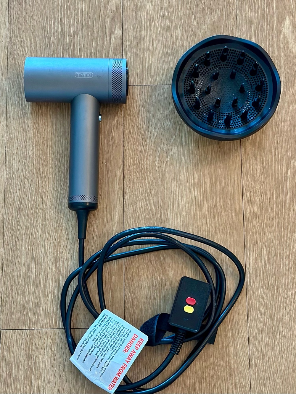 TYMO AIRHYPE Ionic Hair Dryer with Diffuser